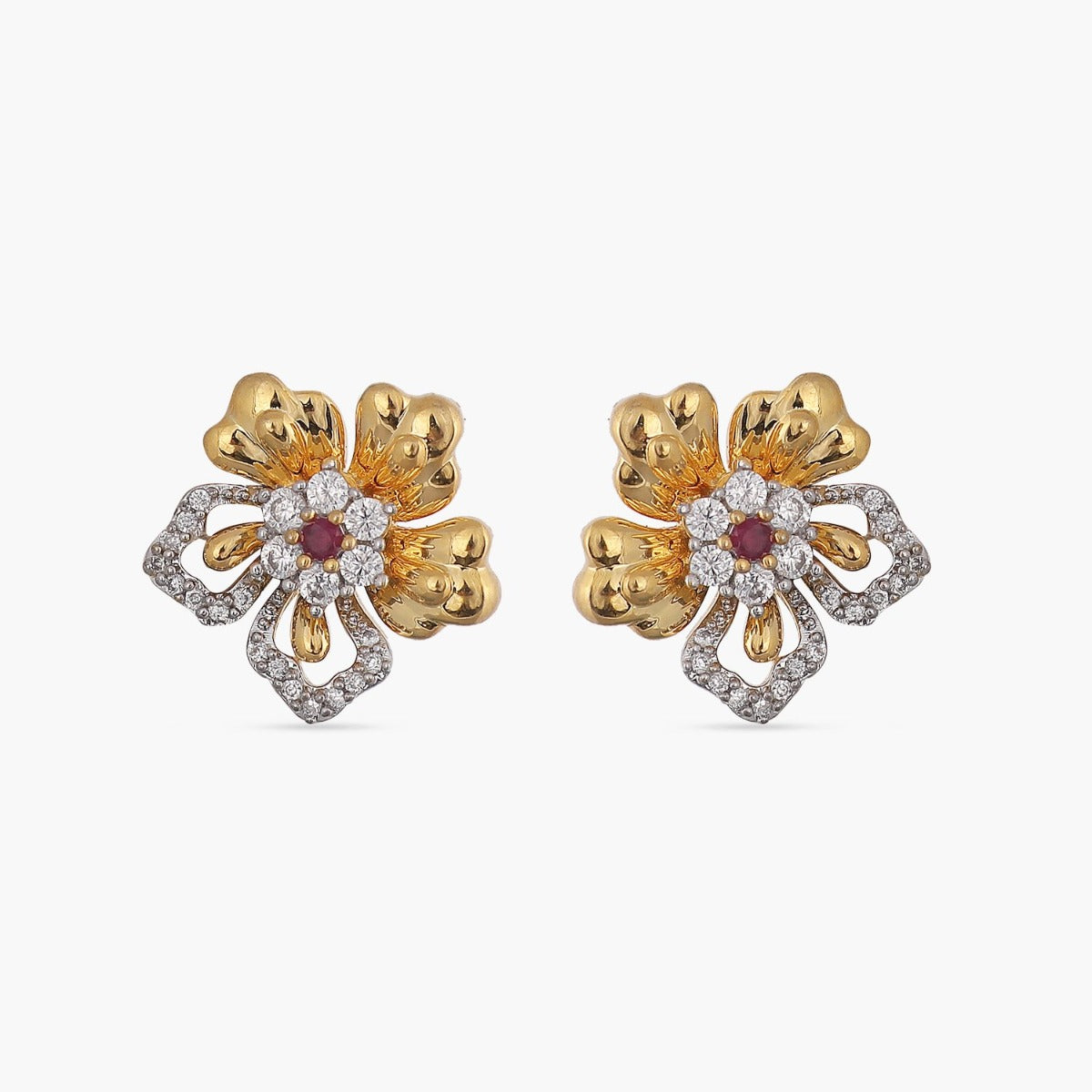 Flower Power Diamond Stud Earrings – KBH Jewels